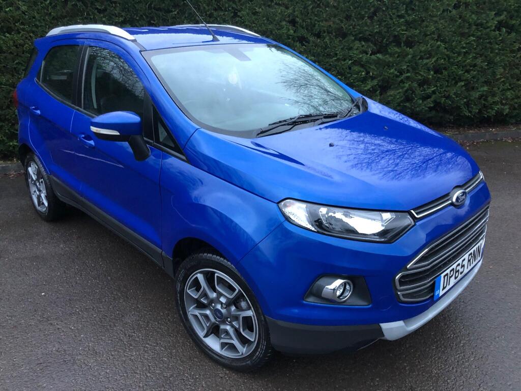Ford EcoSport SUV 1.0T EcoBoost Titanium 2WD Euro 5 (s/s) 5dr