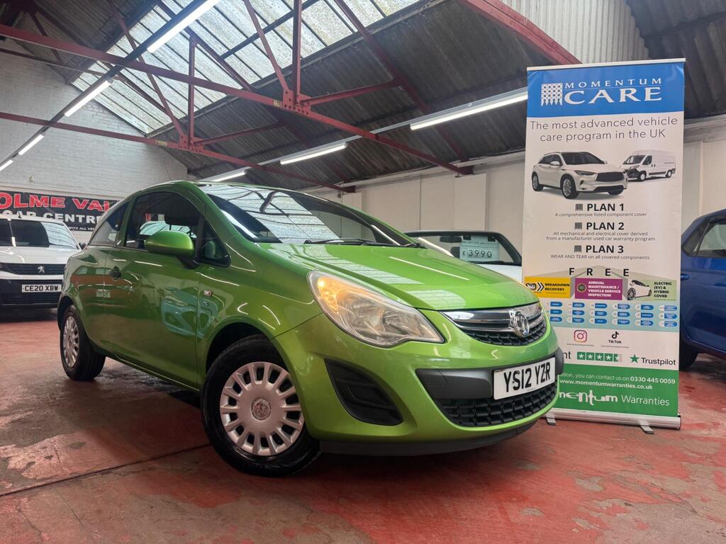 Vauxhall Corsa Hatchback 1.0 ecoFLEX 12V S Euro 5 3dr (A/C)