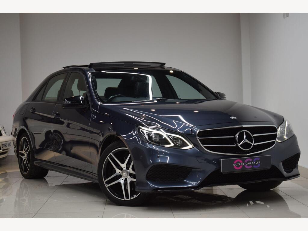 Mercedes-Benz E Class Saloon 2.1 E220 BlueTEC AMG Night Edition (Premium) G-Tronic+ Euro 6 (s/s) 4dr