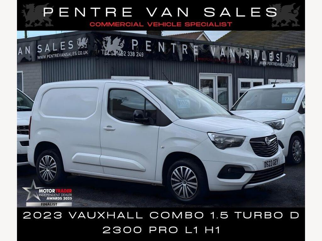 Vauxhall Combo Panel Van 1.5 Turbo D 2300 Pro L1 H1 Euro 6 (s/s) 5dr