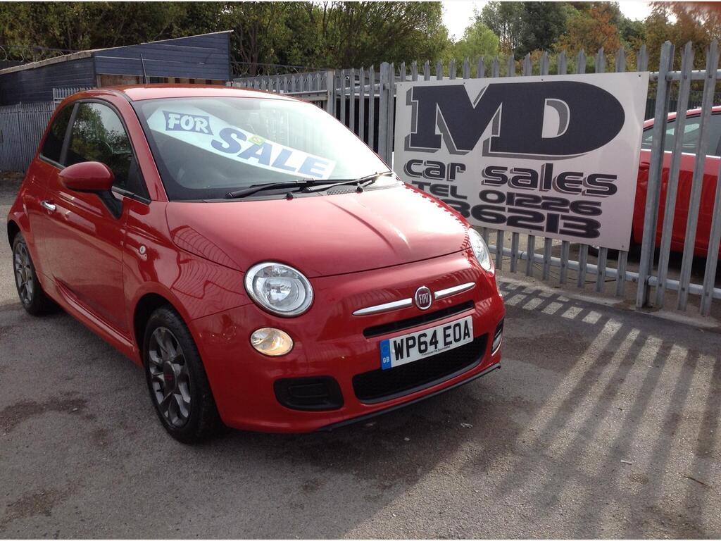Fiat 500 Hatchback 1.2 S Euro 6 (s/s) 3dr