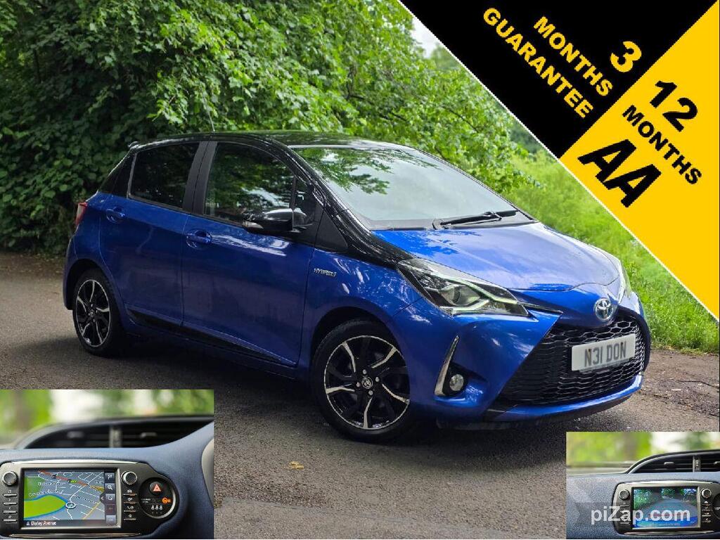 Toyota Yaris Hatchback 1.5 VVT-h Blue Bi-Tone E-CVT Euro 6 (s/s) 5dr