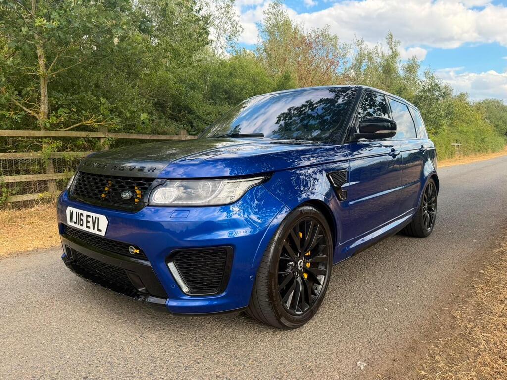 Land Rover Range Rover Sport SUV 5.0 V8 SVR Auto 4WD Euro 6 (s/s) 5dr