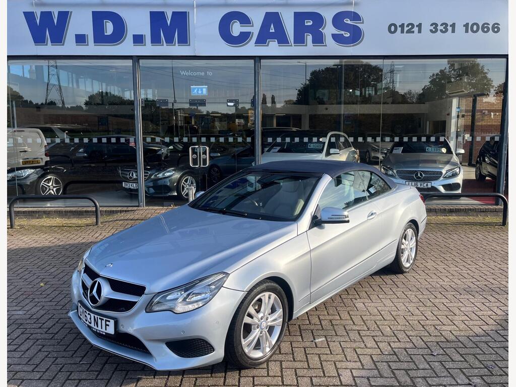 Mercedes-Benz E Class Convertible 2.1 E220 CDI SE Cabriolet G-Tronic+ Euro 5 (s/s) 2dr