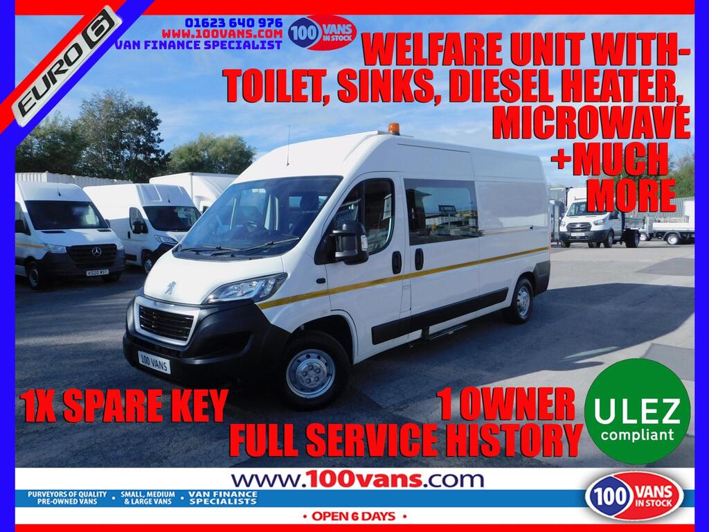 Peugeot Boxer Welfare 2.2 BlueHDi 335 Professional L3 H2 Euro 6 (s/s) 5dr