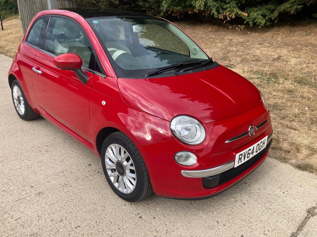 Fiat 500 Hatchback 1.2 Lounge Euro 6 (s/s) 3dr