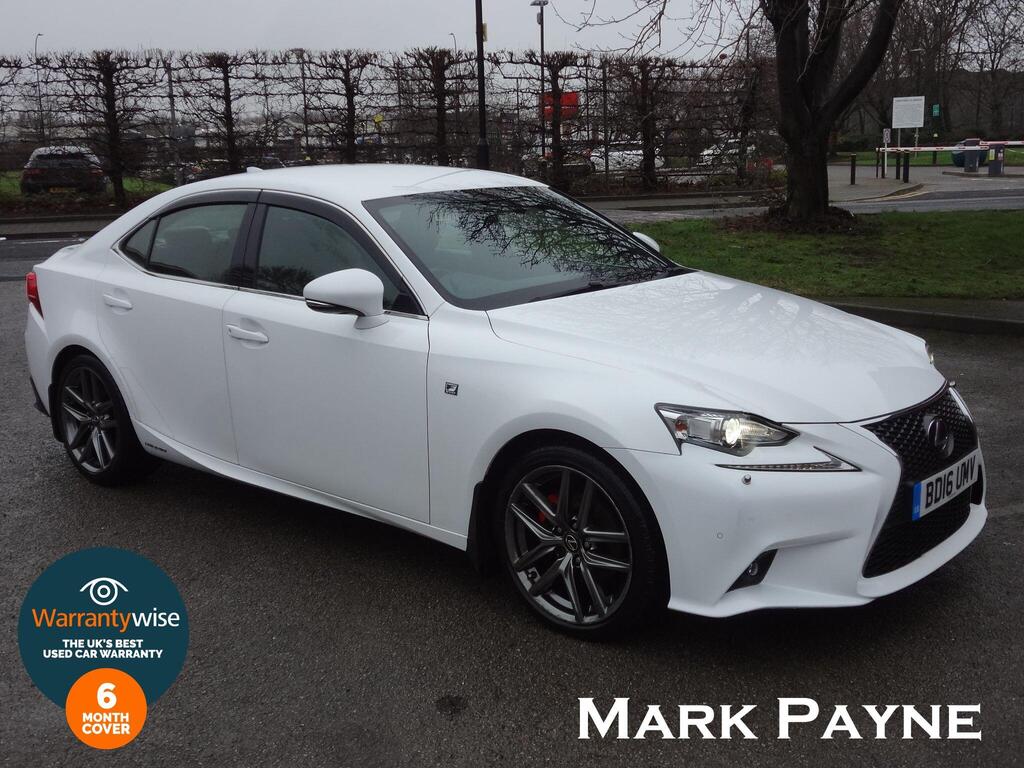 Lexus IS Saloon 2.5 300h F Sport E-CVT Euro 6 (s/s) 4dr