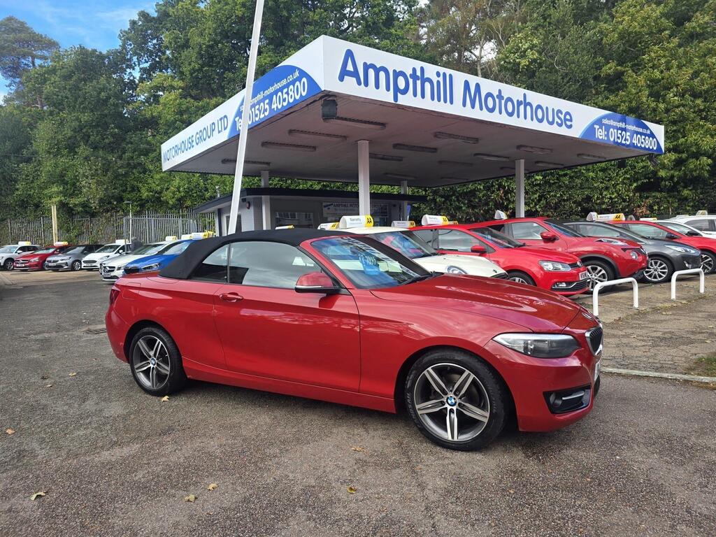 BMW 2 Series Convertible 2.0 218d Sport Auto Euro 6 (s/s) 2dr