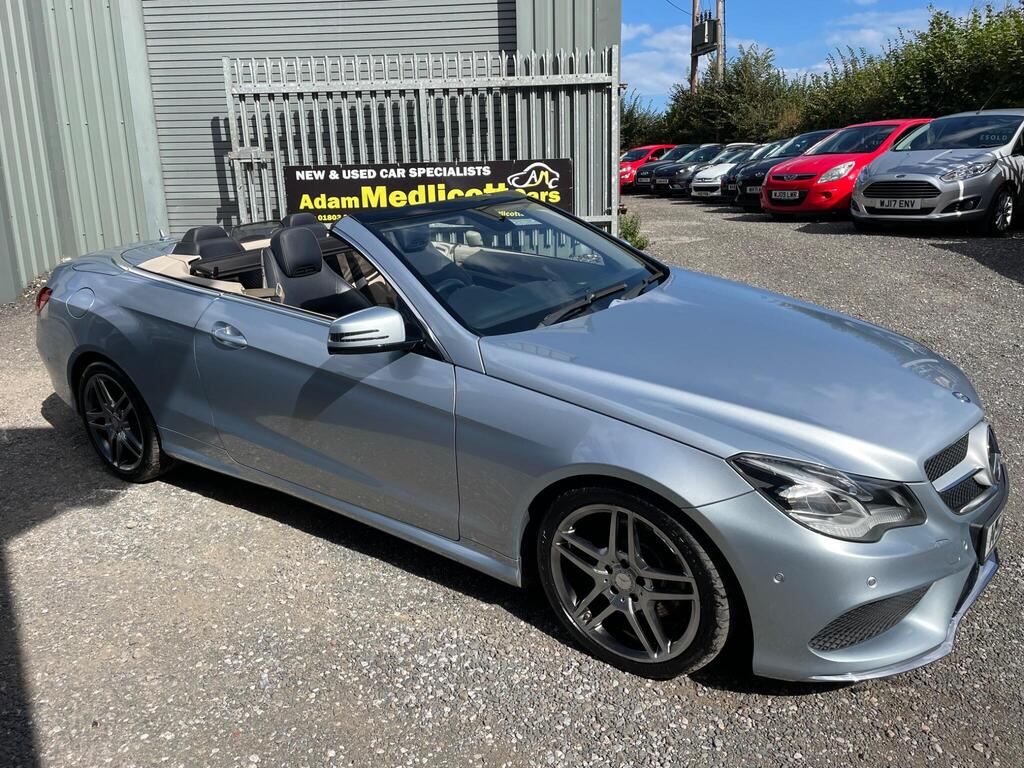 Mercedes-Benz E Class Convertible 2.1 E250 CDI AMG Sport Cabriolet G-Tronic+ Euro 5 (s/s) 2dr