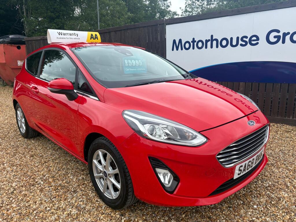 Ford Fiesta Hatchback 1.1 Ti-VCT Zetec Euro 6 (s/s) 3dr