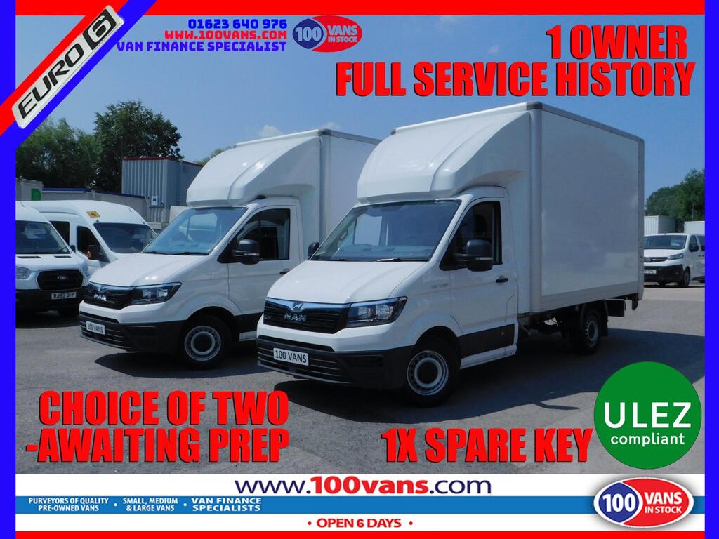 MAN TGE Luton 2.0 BiTurbo 3180d FWD Standard Euro 6 (s/s) 2dr
