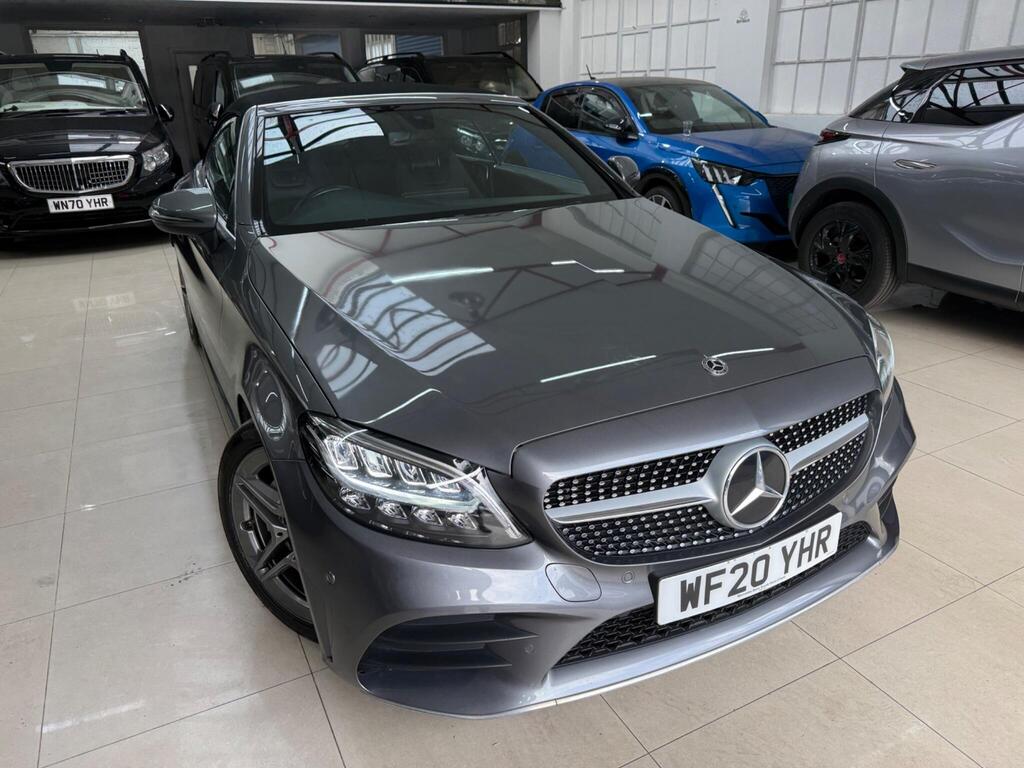 Mercedes-Benz C Class Convertible 1.5 C200 MHEV AMG Line Cabriolet G-Tronic+ Euro 6 (s/s) 2dr