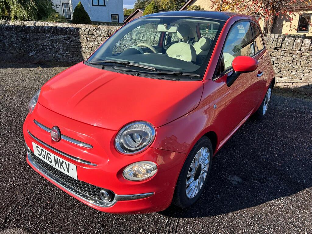 Fiat 500 Hatchback 1.2 Lounge Euro 6 (s/s) 3dr