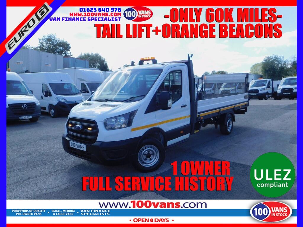 Ford Transit Dropside 2.0 350 EcoBlue Leader Premium RWD L4 Euro 6 (s/s) 2dr
