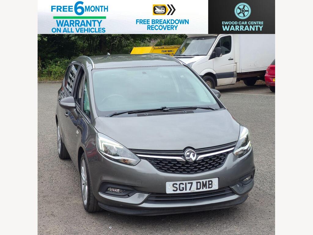 Vauxhall Zafira Tourer MPV 1.4i Turbo SRi Nav Euro 6 5dr