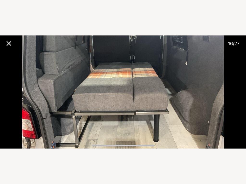 Volkswagen Transporter Panel Van CAMPER STYLE DAY VAN FOLD AWAY BED