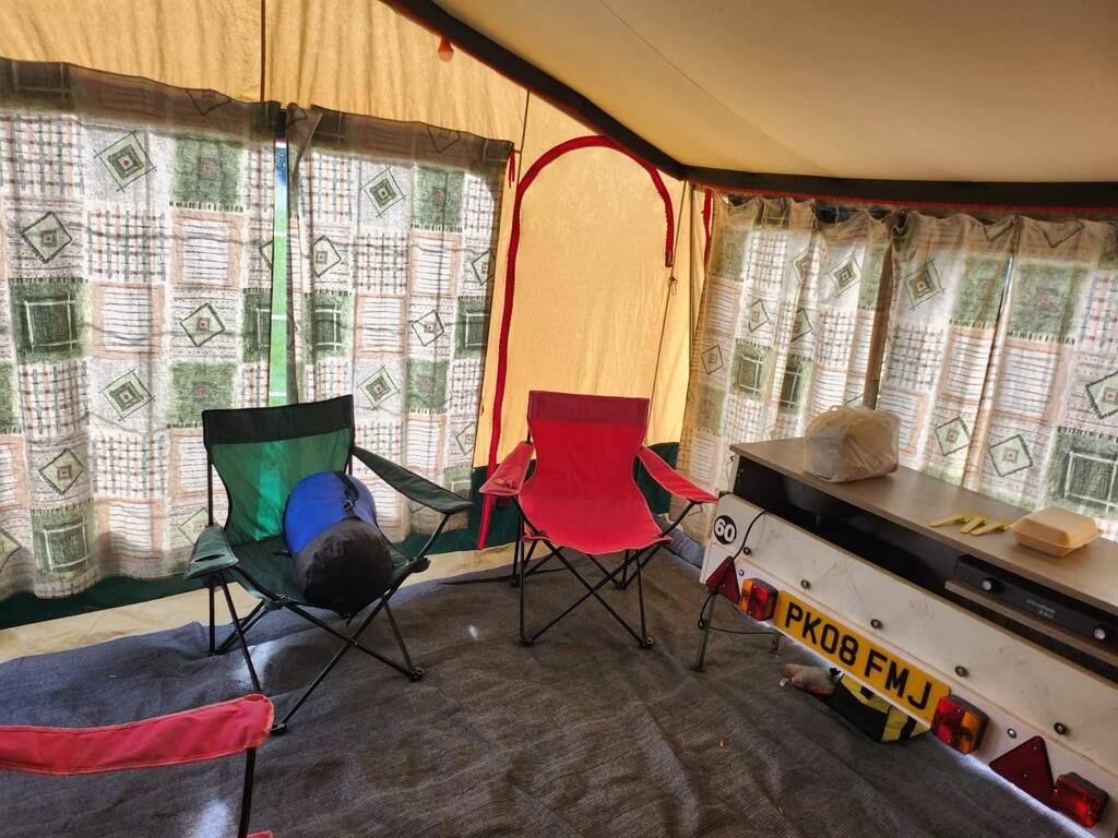 Used Conway Classic 6 Berth Trailer Tent With Awning Trailer Tent in