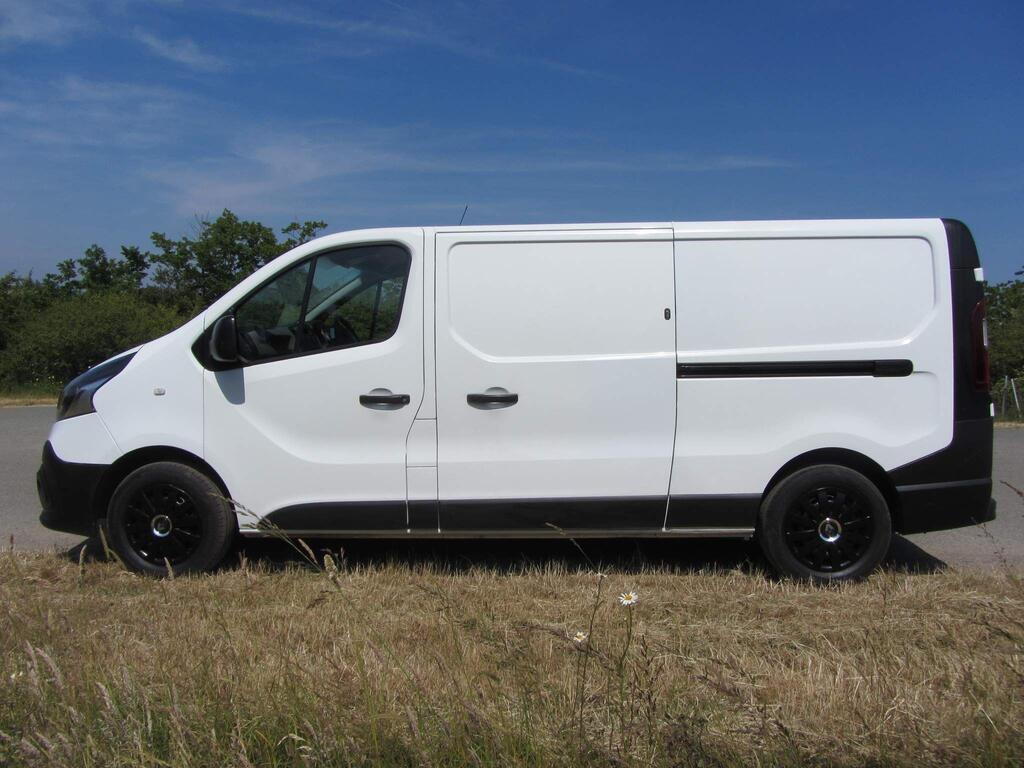 Van With Man in action