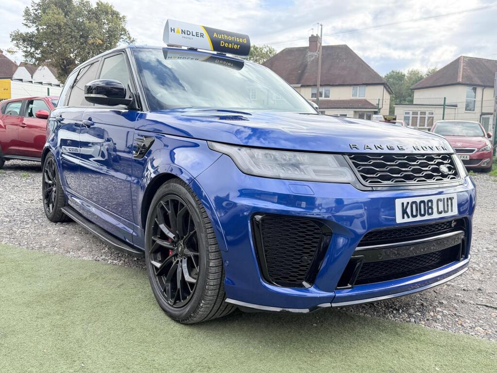 Land Rover Range Rover Sport SUV 5.0 P575 V8 SVR Auto 4WD Euro 6 (s/s) 5dr