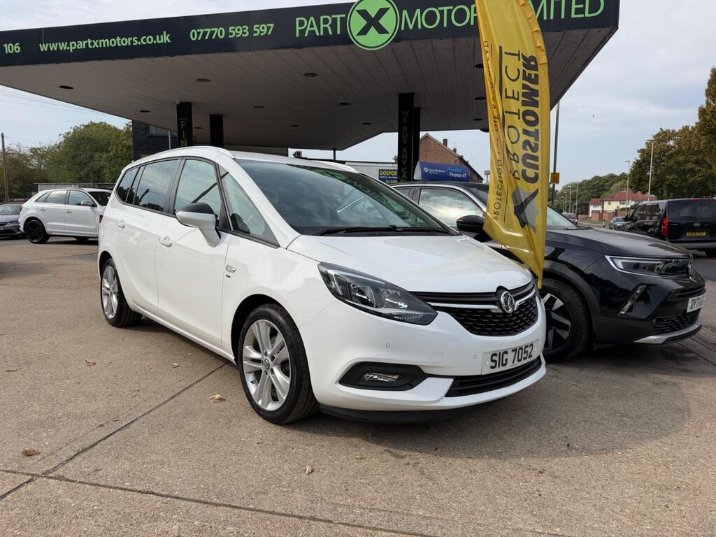 Vauxhall Zafira Tourer MPV 1.4i Turbo SRi Euro 6 5dr