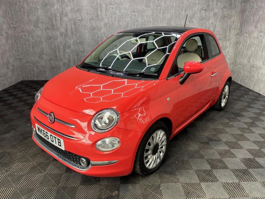 Fiat 500 Hatchback 1.2 Lounge Euro 6 (s/s) 3dr
