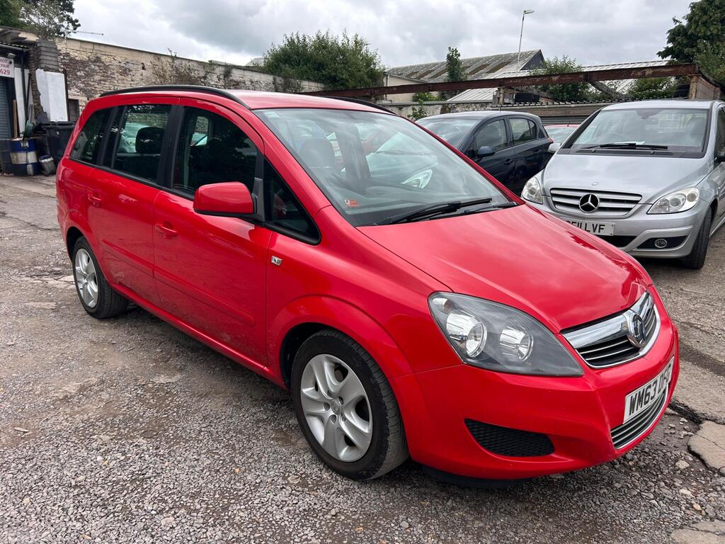Vauxhall Zafira MPV 1.8 16V Exclusiv Euro 5 5dr