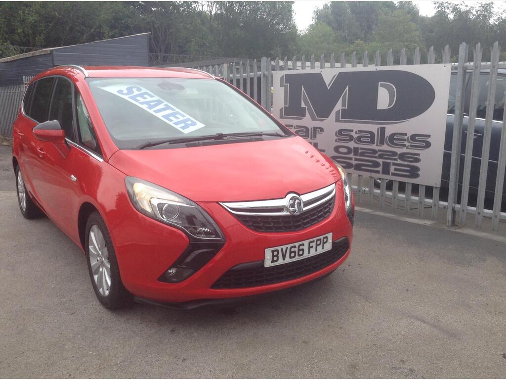 Vauxhall Zafira Tourer MPV 1.4i Turbo Tech Line Auto Euro 6 5dr