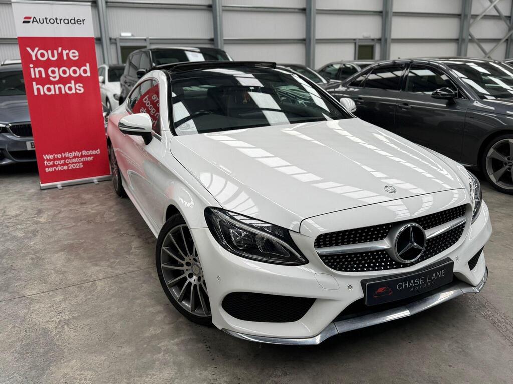 Mercedes-Benz C Class Coupe 2.1 C220d AMG Line (Premium Plus) G-Tronic+ Euro 6 (s/s) 2dr