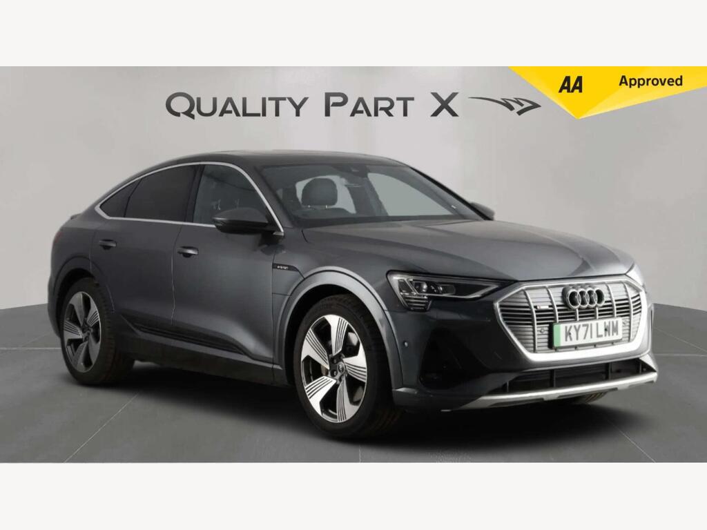 Audi e-tron SUV 55 S line Sportback Auto quattro 5dr 95kWh (11kW Charger)