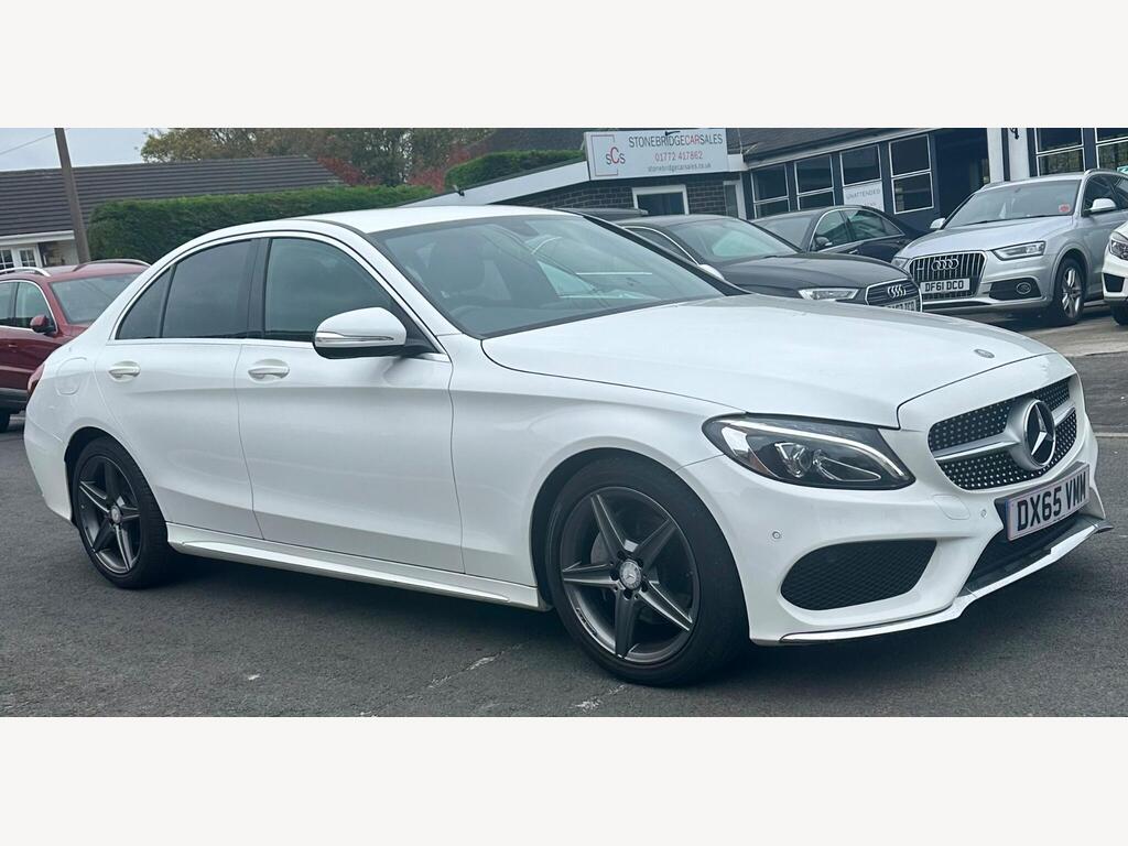 Mercedes-Benz C Class Saloon 2.0 C200 AMG Line Euro 6 (s/s) 4dr