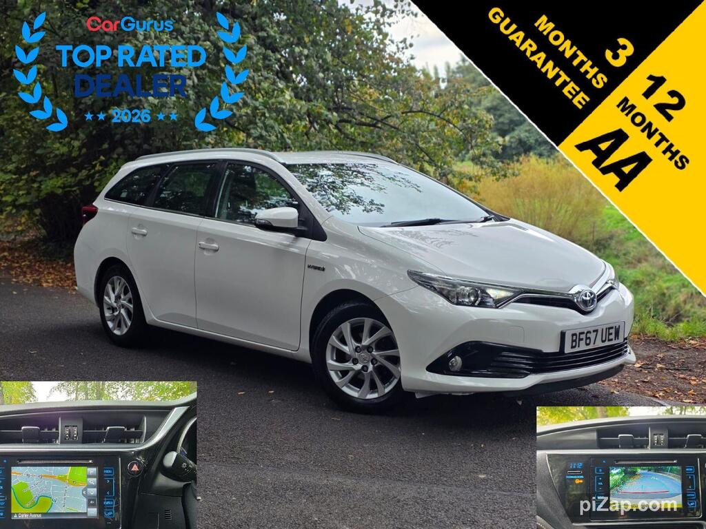 Toyota Auris Estate 1.8 VVT-h Business Edition Touring Sports CVT Euro 6 (s/s) 5dr (Safety Sense)