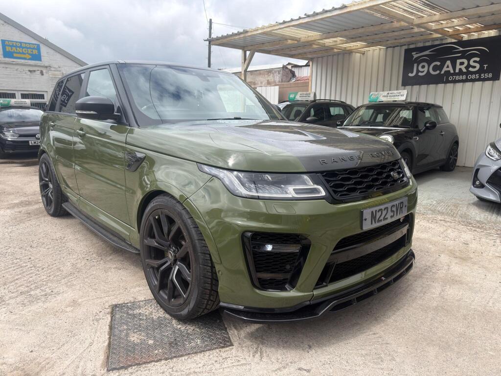 Land Rover Range Rover Sport SUV 5.0 V8 SVR Auto 4WD Euro 6 (s/s) 5dr