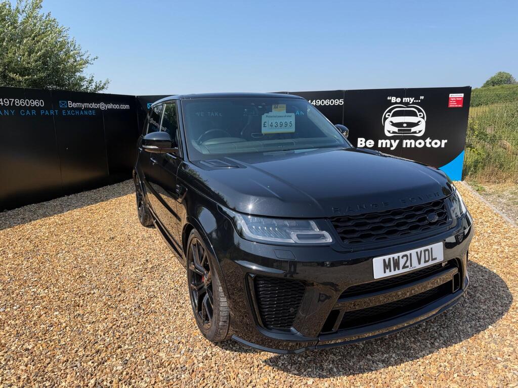 Land Rover Range Rover Sport SUV 5.0 P575 V8 SVR Auto 4WD Euro 6 (s/s) 5dr