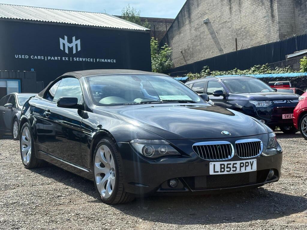 BMW 6 Series Convertible 4.8 650i V8 Auto Euro 4 2dr