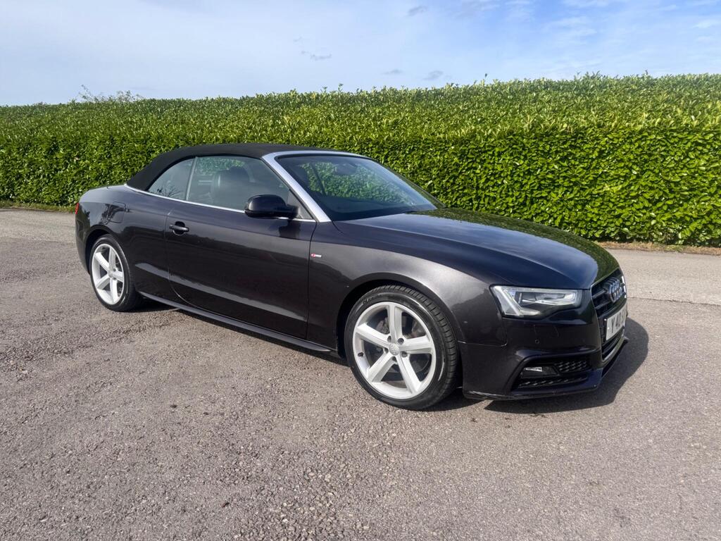 Audi A5 Cabriolet Convertible 2.0 TDI S line Multitronic Euro 5 (s/s) 2dr