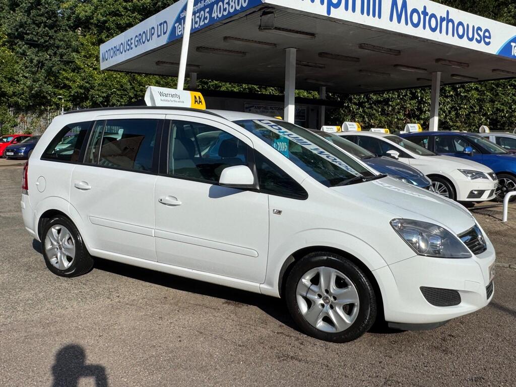 Vauxhall Zafira MPV 1.8 16V Exclusiv Euro 5 5dr