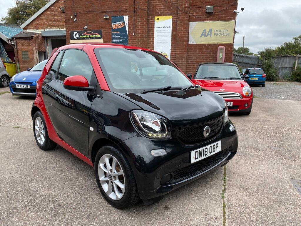 Smart fortwo Convertible 1.0 Passion Cabriolet Twinamic Euro 6 (s/s) 2dr
