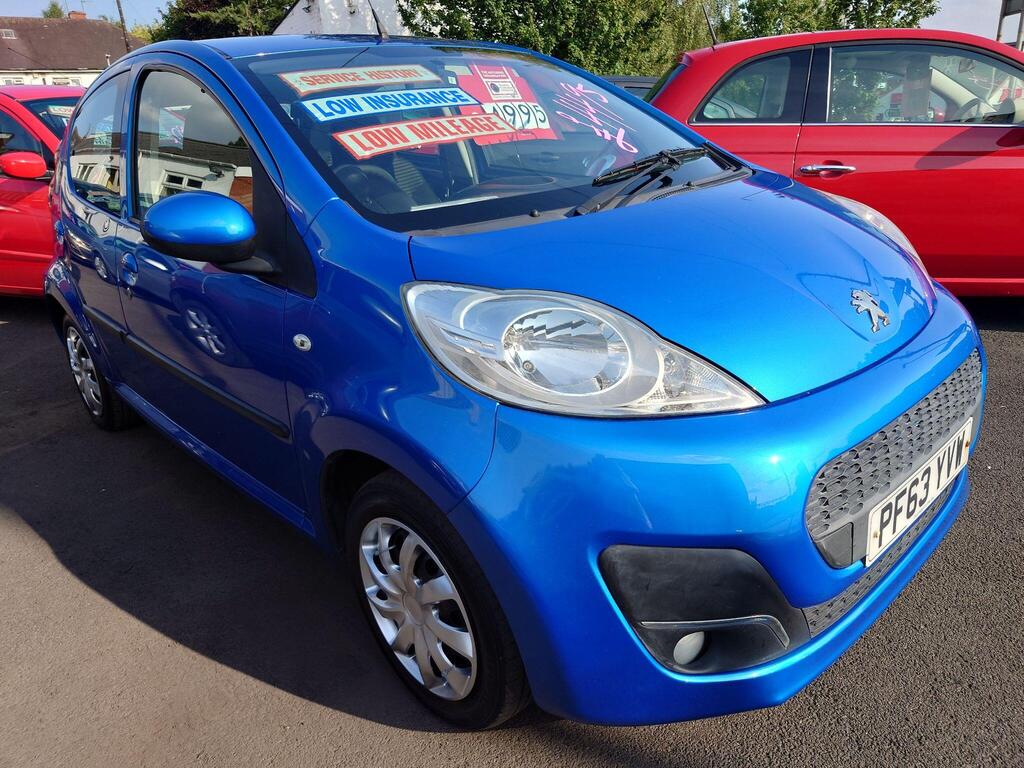 Peugeot 107 Hatchback 1.0 12V Active Euro 5 5dr