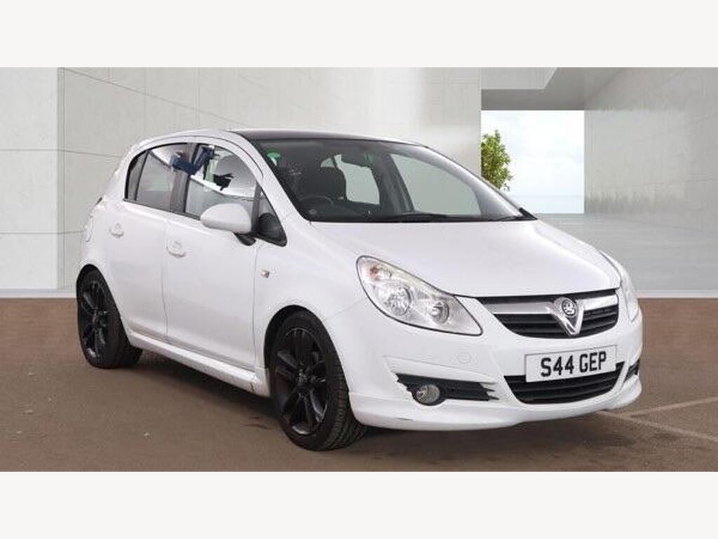 Vauxhall Corsa Hatchback 1.2i 16v Black White 5dr