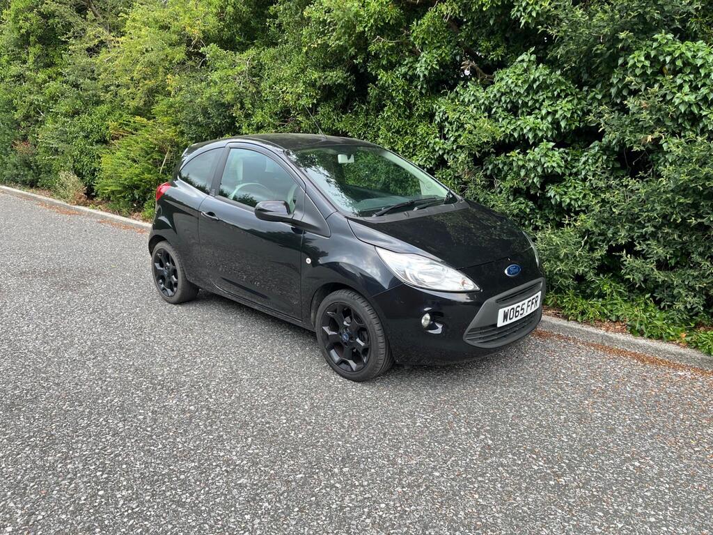 Ford Ka Hatchback 1.2 Zetec Black Edition Euro 6 (s/s) 3dr