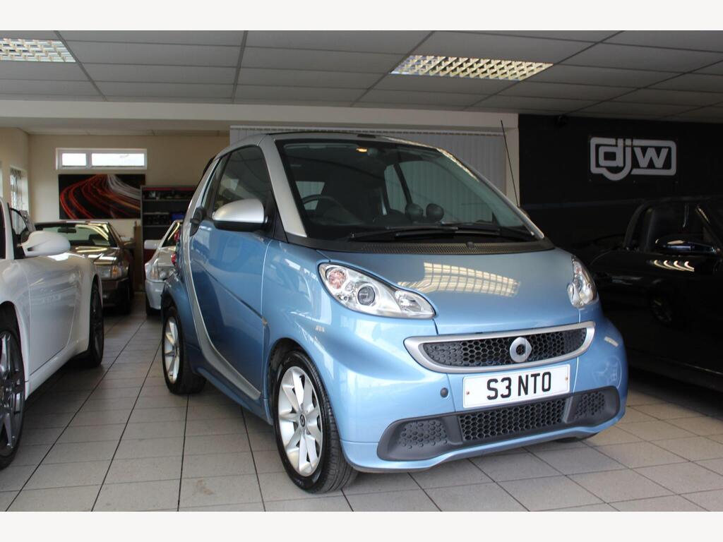 Smart fortwo Convertible 1.0 MHD Passion Cabriolet SoftTouch Euro 5 (s/s) 2dr