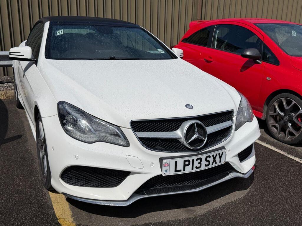 Mercedes-Benz E Class Convertible 2.1 E220 CDI AMG Sport Cabriolet G-Tronic+ Euro 5 (s/s) 2dr