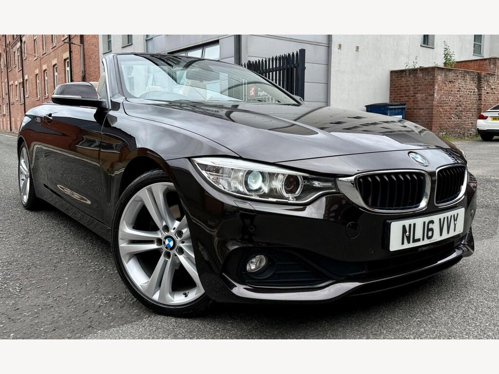 BMW 4 Series Convertible 2.0 420d Sport Auto Euro 6 (s/s) 2dr