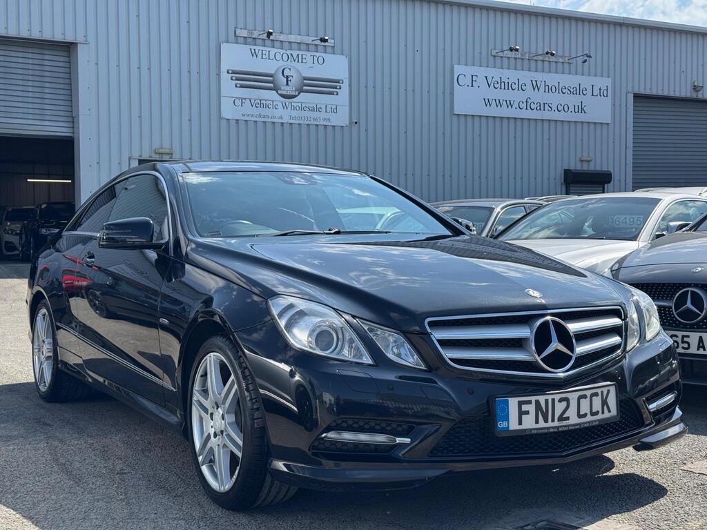Mercedes-Benz E Class Coupe 1.8 E250 BlueEfficiency Sport G-Tronic+ Euro 5 (s/s) 2dr