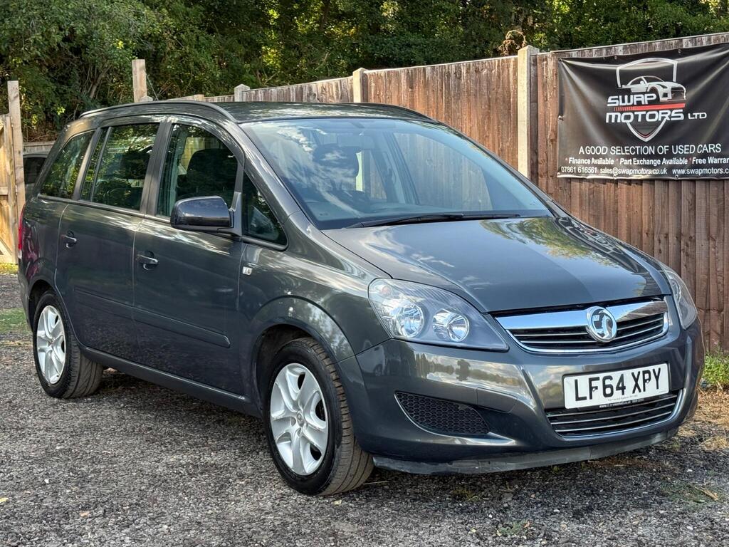 Vauxhall Zafira MPV 1.8 16V Exclusiv Euro 5 5dr