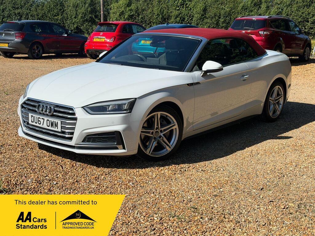 Audi A5 Cabriolet Convertible 2.0 TDI S line S Tronic Euro 6 (s/s) 2dr