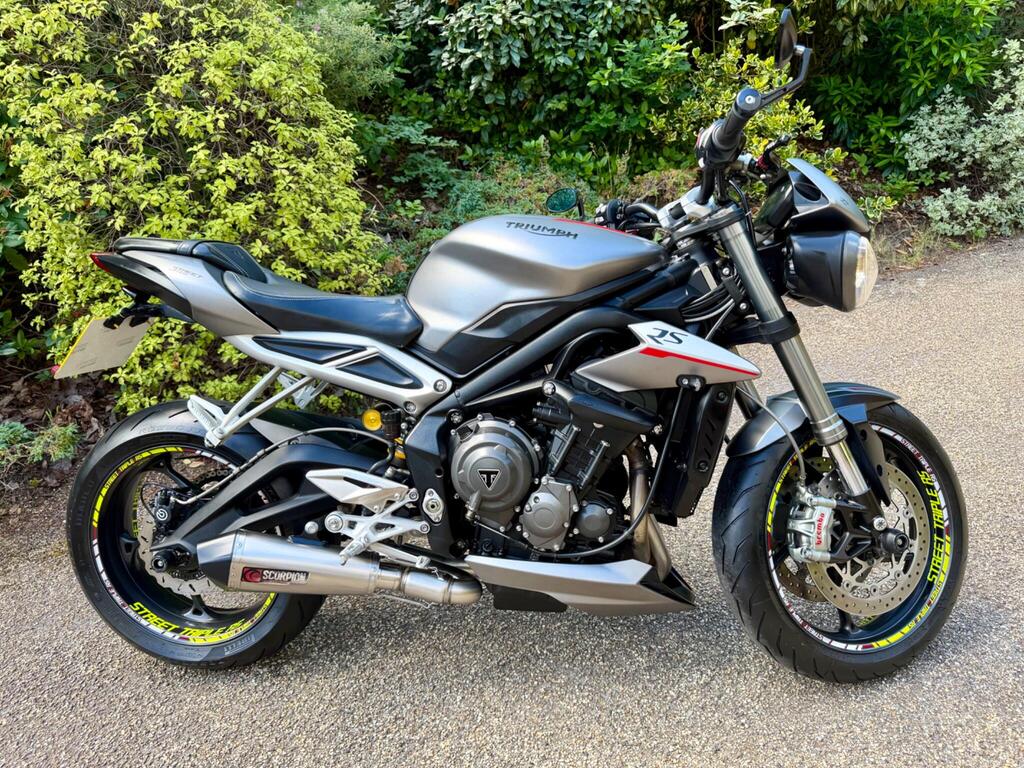 Triumph Street Triple 765 Naked 765 RS X-ring Euro 4