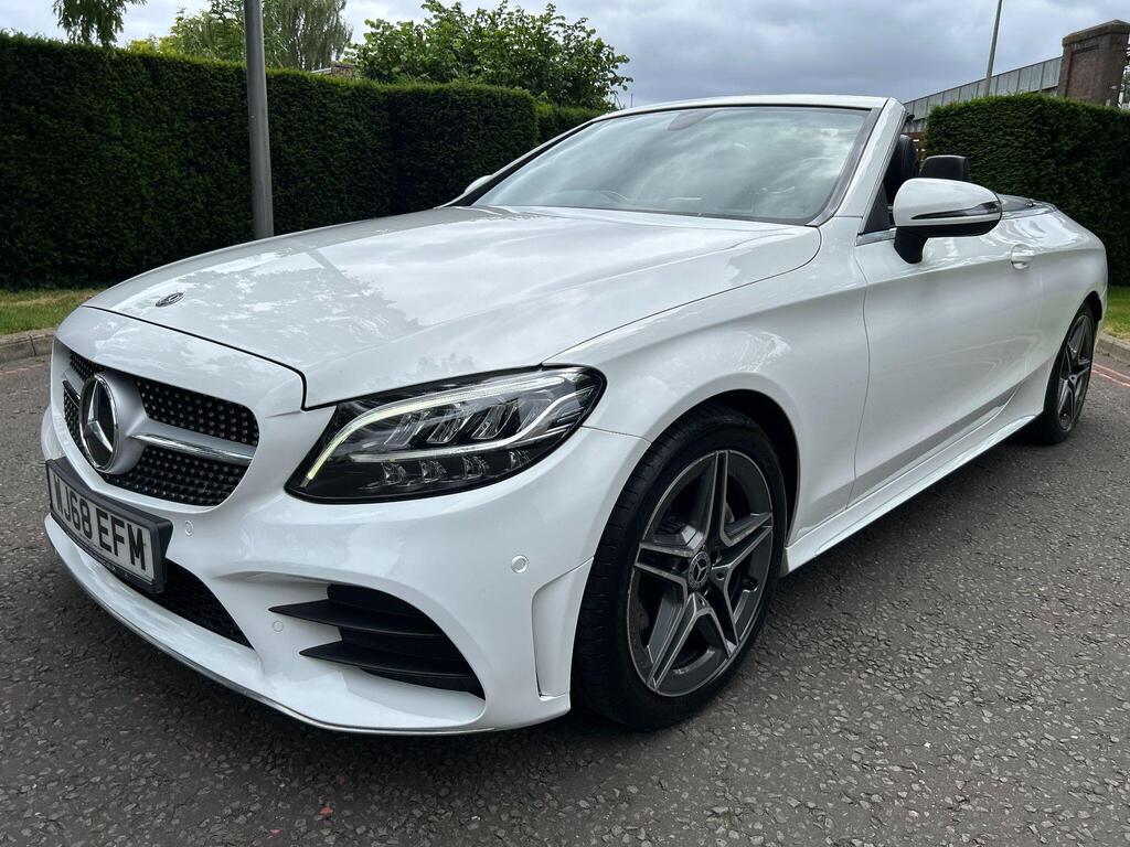 Mercedes-Benz C Class Convertible 1.5 C200 MHEV AMG Line Cabriolet G-Tronic+ Euro 6 (s/s) 2dr