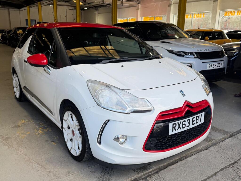 Citroen DS3 Hatchback 1.6 e-HDi Airdream DSport Red Euro 5 (s/s) 3dr