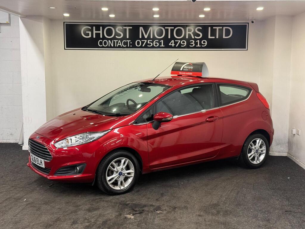 Ford Fiesta Hatchback 1.0T EcoBoost Zetec Euro 6 (s/s) 3dr